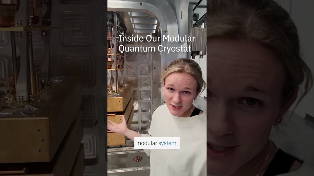 Inside an IBM Quantum Cryostat | Behind the Scenes
