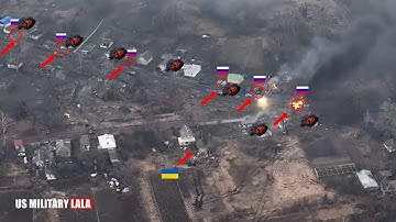 Massive Attack!! Ukrainian Troops Fired Dozens of Russian T-90 Tanks Using HIMARS