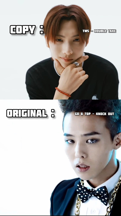 TWS COPIED BIGBANG? HYBE PLAGIARIZE YG AGAIN😱😾 #kpop #copy #hybe #yg #tws #bigbang #shorts #fyp