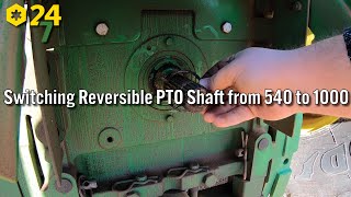 How to Change your Reversible PTO Shaft from 540 to 1000 Thumbnail