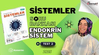 Endokrin Sistem Soru Çözümü / 11.Sınıf Biyoloji / Test-2 / 2025 / AYT Biyoloji Soru Çözümü Endokrin Sistem Soru Çözümü / 11.Sınıf Biyoloji / Test-2 / 2025 / AYT Biyoloji Soru Çözümü