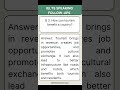 IELTS Speaking Part 3 | Tourism Discussion (Part 2) | High Band Sample Answers