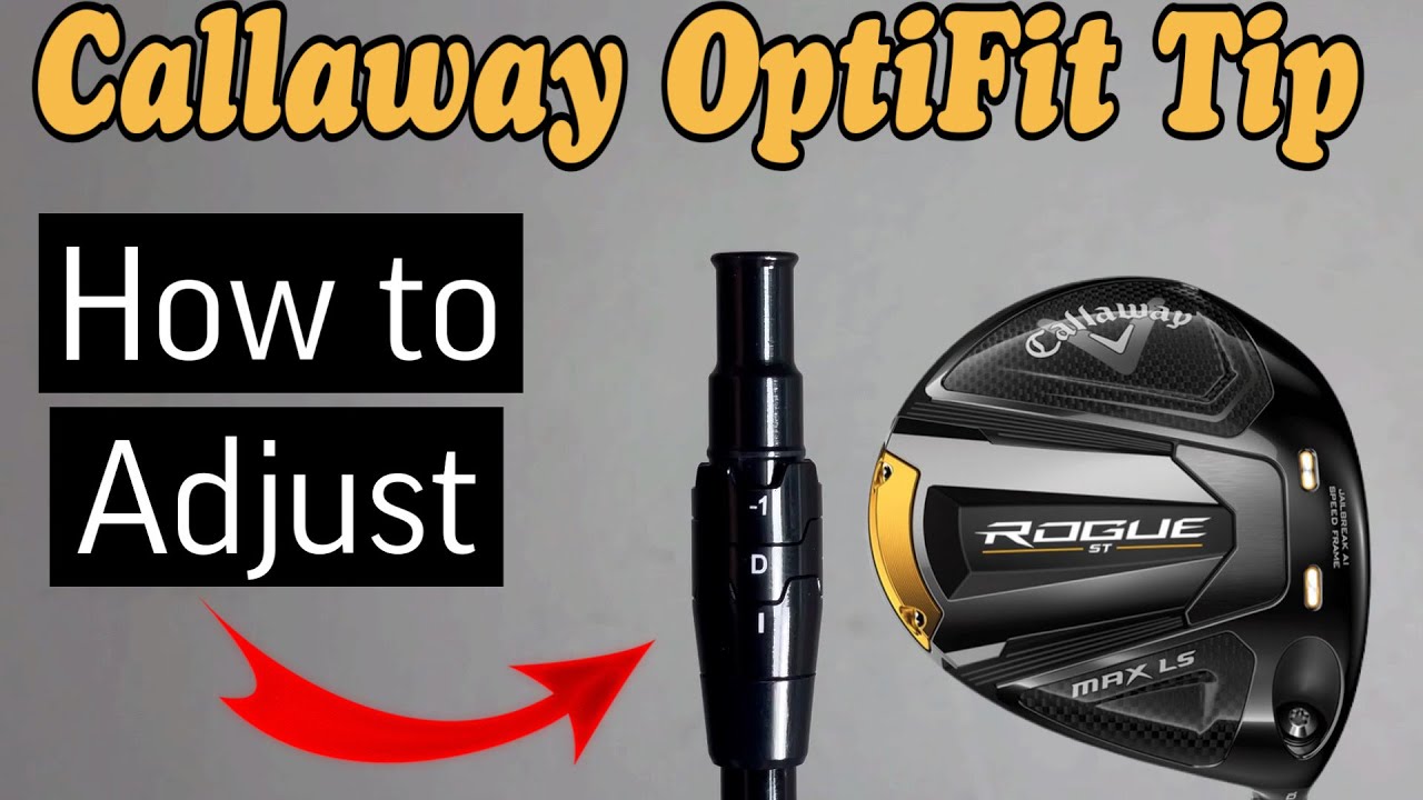 How To Adjust Callaway OptiFit Driver/Fairway Woods Tip