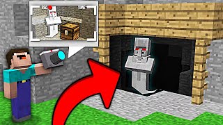 ONLY WITH THE HELP OF THIS MAGICAL CAMERA CAN YOU SEE GHOST IN MINE IN MINECRAFT ? 100% TROLLING !