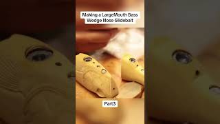 Making a LargeMouth Bass Wedge Nose Glidebait. Part3 #fis #marlingbaits #fishing #fishinglure