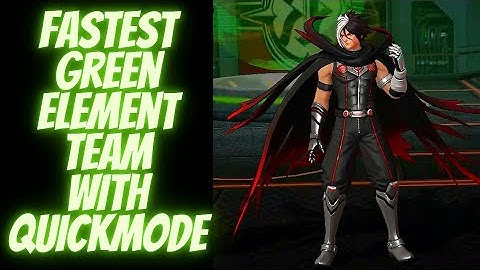 FASTEST GREEN ELEMENT TEAM (EX SHUN