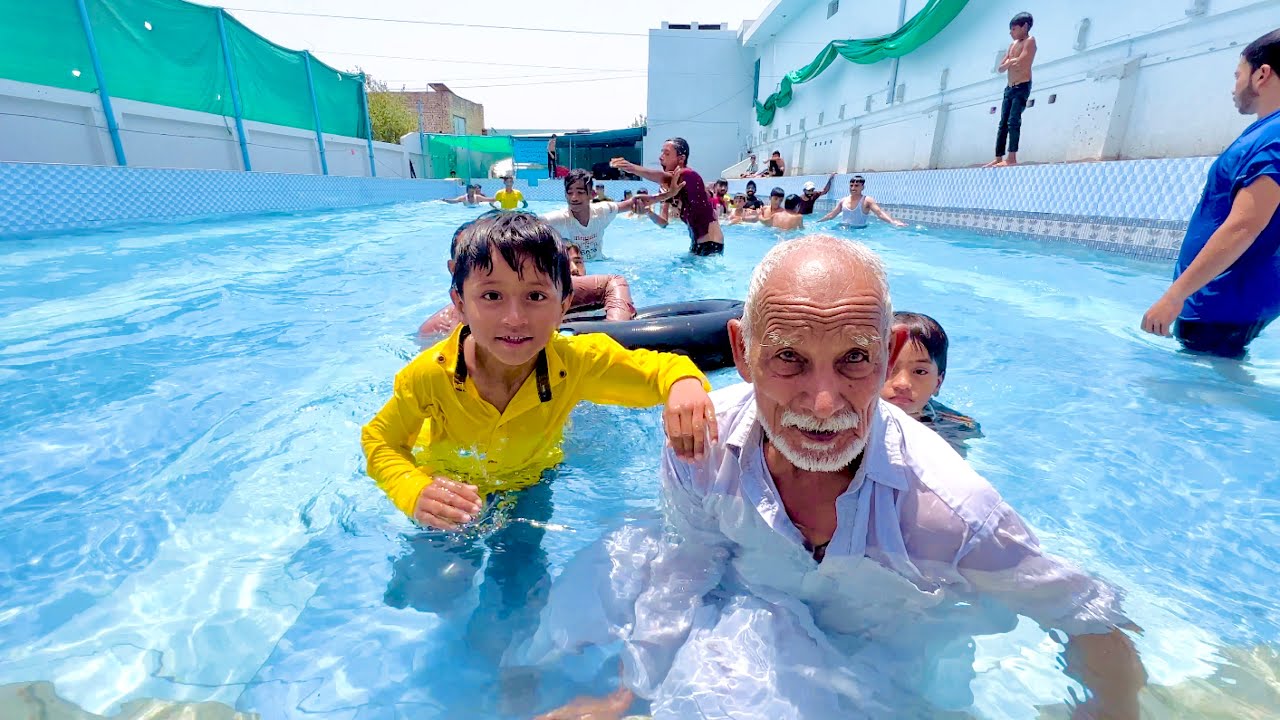 First Time In Swimming Pool 🏊‍♂️ 😍
