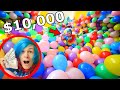 HIDING $10,000 in 10,000 BALLOONS