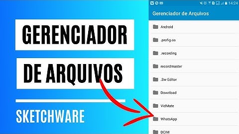 Sketchware - Gerenciador de arquivos simples (exibir pastas)