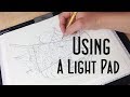 How to Use a Light Pad or Light Box + Huion Light Pad Demo and Review