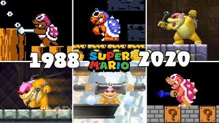 Evolution Of Roy Koopa Battles In 2D Super Mario Platform Games [19882020]