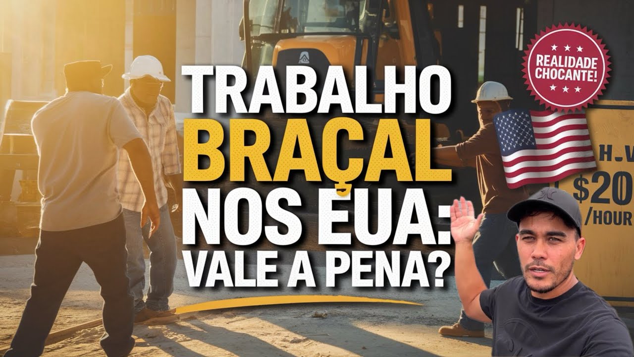 TRABALHO BRAÇAL NOS EUA 🇺🇸: VALE A PENA? SALÁRIOS, REALIDADE E ...