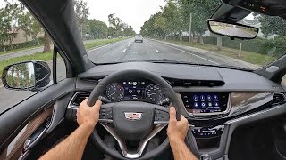 2022 Cadillac XT6 Premium Luxury AWD POV Rain Drive (3D Audio)(ASMR)