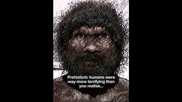 Humans in the ice age were actually terrifying… #earlyhumans #iceage #neanderthal
