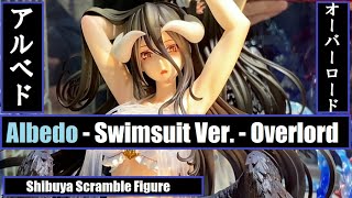 AA - Shibuya Scramble Figure - Albedo - Swimsuit ver (Overlord) 渋谷スクランブルフィギュア - アルベド 水着ver (オーバーロード)