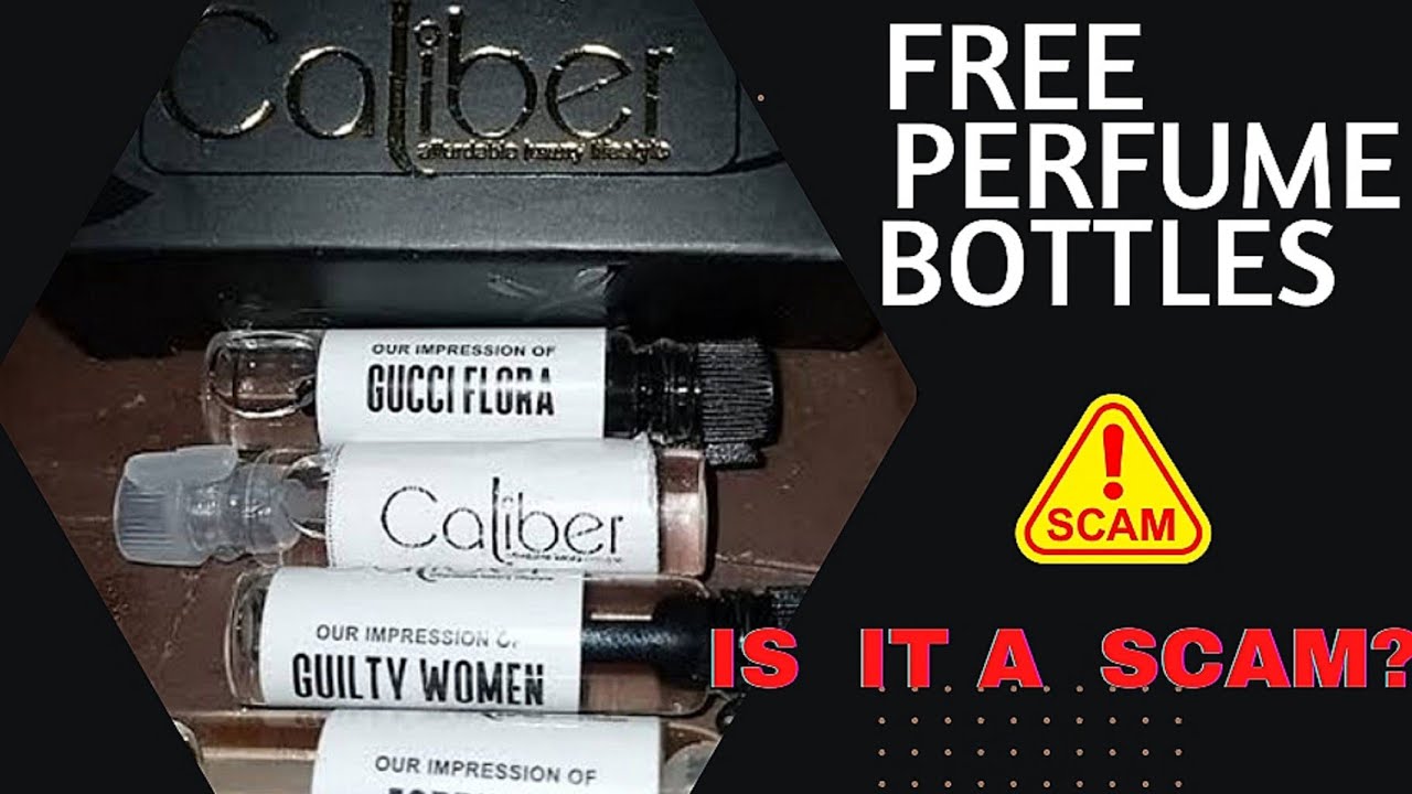 Caliber Free Sample Bottles perfume  || Scam or not?