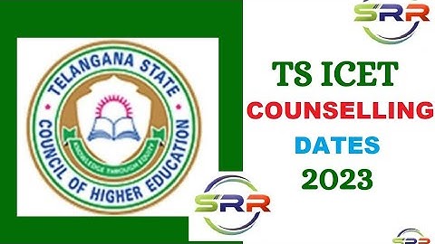 TS icet 2023 counselling dates released | ts icet 2023 | #tsicet2023 | టి‌ఎస్ ఐసెట్ 2023 | @srrinst
