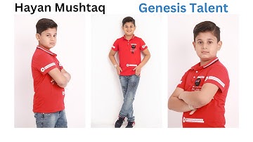 Hayan Mushtaq Introduction Video for Audition | Self Introduction | Genesis Talent management