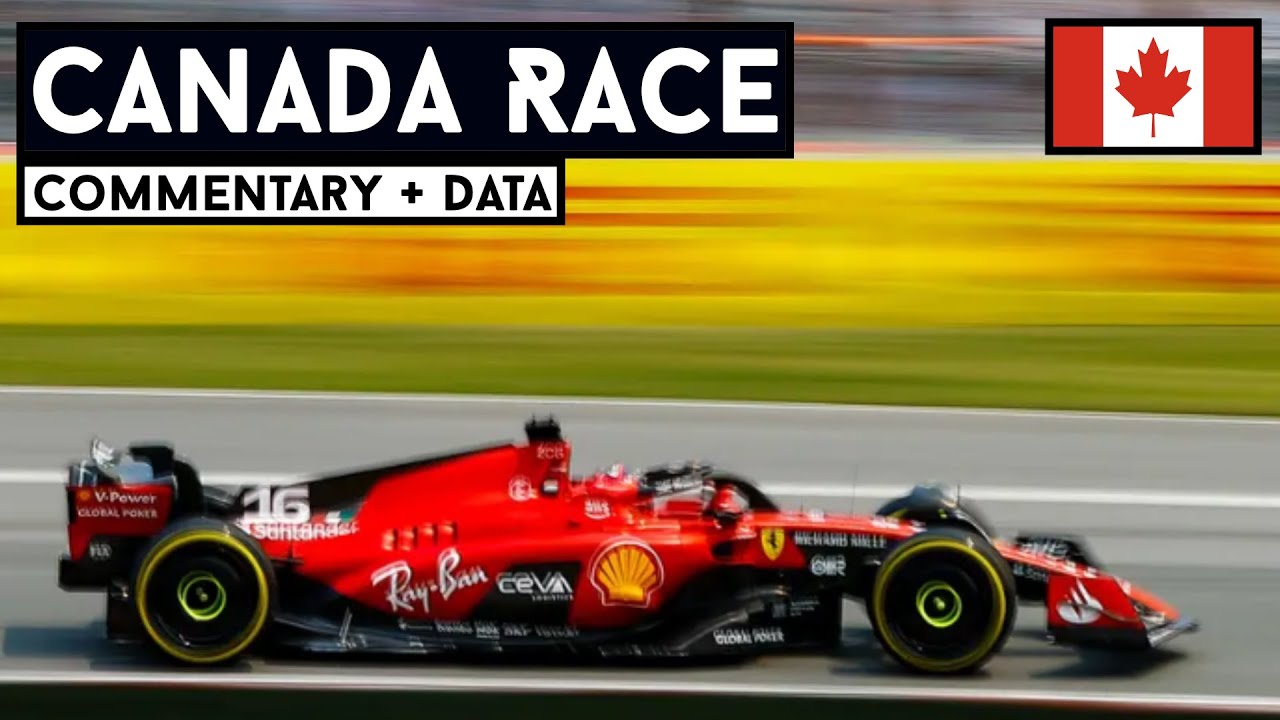 🔴F1 Live - Canada GP Race - Commentary + Timing