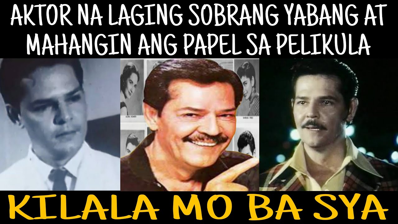Ang Buhay At Kasikatan Ng Batikang Aktor Kilala Mo Ba Sya | Rod Navarro ...