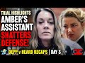 DISGUSTING! Amber Heard's Assistant Details NIGHTMARE: “She Spit On Me!" & Shatters Defense!