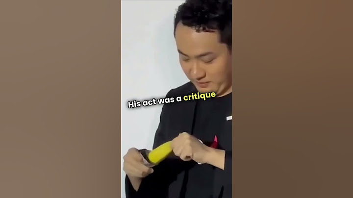 Entrepreneur Eats $6.2 Million Banana Artwork! 🍌🎨 Subscribe for more!