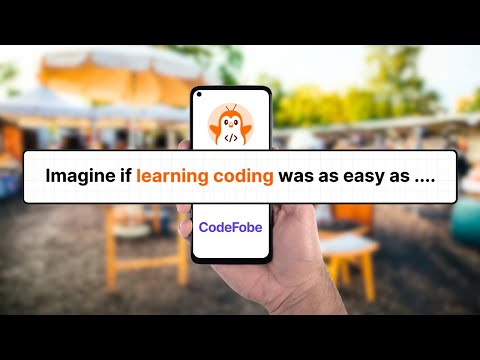 Learn Python on your mobile phone easily, anytime and anywhere with CodeFobe!