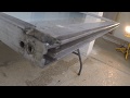 Replacing rollers and track on Aluminum sliding glass doors Part 1