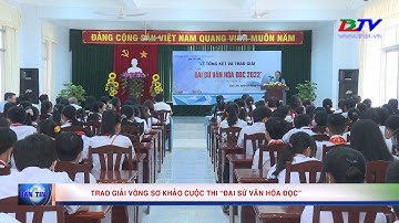 Trao giải vòng sơ khảo Cuộc thi "Đại sứ văn hóa đọc"