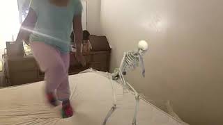 Dancing skeleton