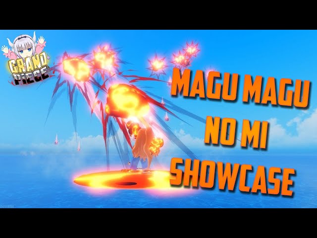 Magu Magu No Mi AKA Magma Showcase In Grand Piece Online