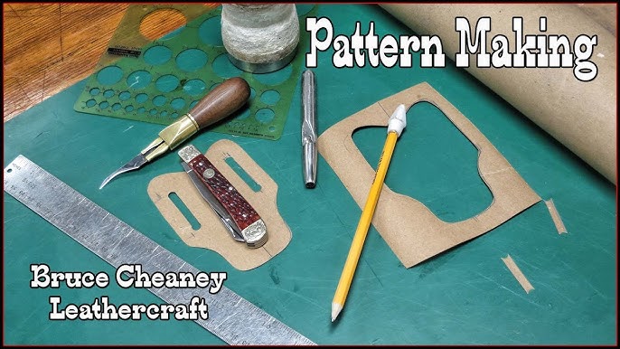 How to Stamp Leather Patterns Leathercraft Tutorial #leathercraft 