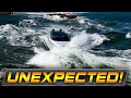 MILLION DOLLAR BOAT GETS SLAMMED BY WAVES AT BOCA INLET! CAPTAIN ERROR? | WAVY BOATS