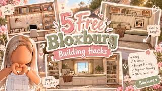 5 Free Bloxburg Building Hacks (Advanced Placing & Transform Plus Gamepass Only)