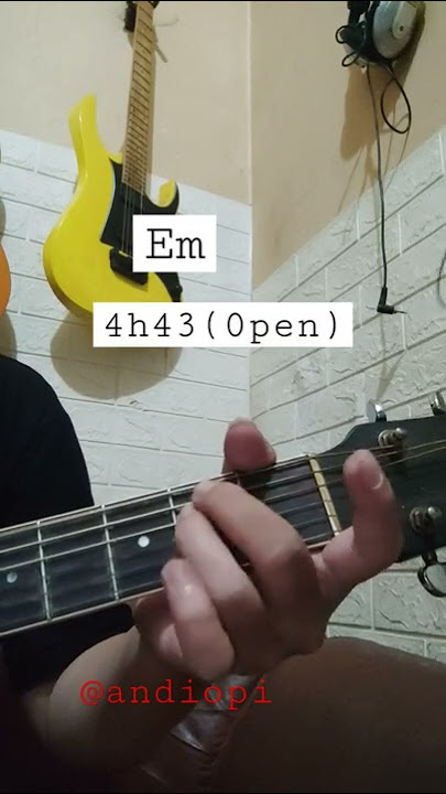 Waktu - Bondan Prakoso & Fade2Black - Tutorial INTRO/Riff #shorts