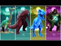 🦖 Godzilla King 👑 VS Godzilla Atomic Breath 💥 | Tiles Hop EDM Rush 🎶🔥