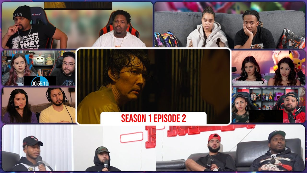 Squid Game Season 1 Episode 2 Reaction Mashup