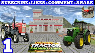 Indian Tractor Farming Game Tractor Farming Simulator 3D Gameplay-New Tractor-Android Gameplay#1 screenshot 4