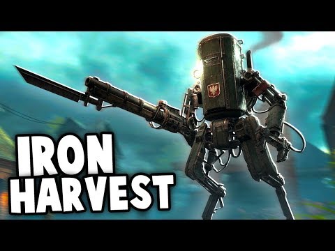 Iron Harvest Gameplay! - MECHS vs Infantry Defense!  (Iron Harvest Demo Gameplay)