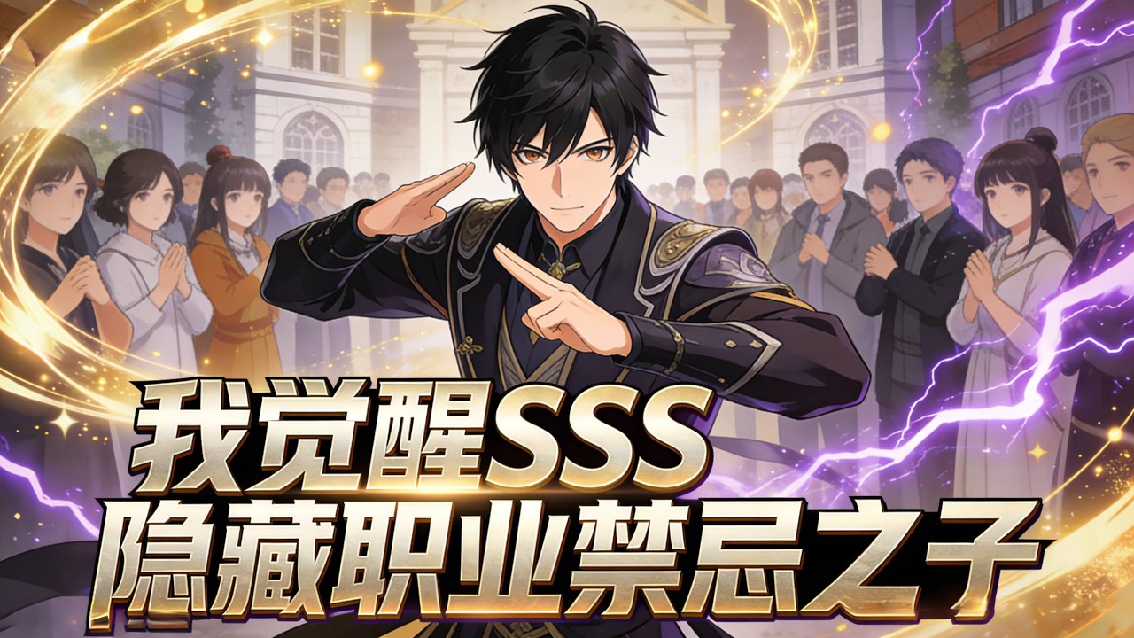 【Multi Sub】《我覺醒SSS隱藏職業禁忌之子》說我是C級廢物，覺醒隱藏職業後，我成了最强法神#漫劇 #動態漫 #AI漫劇 #動漫 #動畫