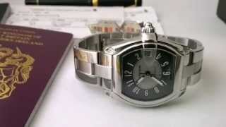 leather watch strap for cartier roadster