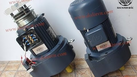 Motor giảm tốc có phanh từ