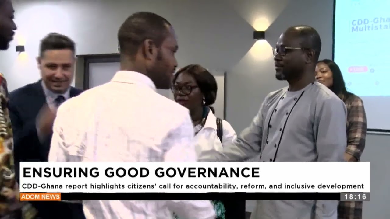 CDD-Ghana report highlights citizens call for accountability, reform, and inclusive development.