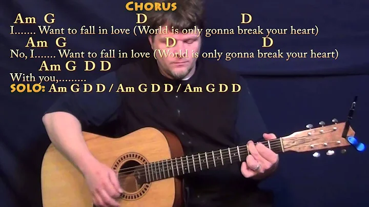 Wicked Game (Chris Isaak) Strum Guitar Cover Lesso...