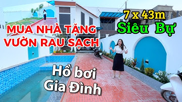 Đẹp Không Rời Mắt 😍 Nhà Cấp 4 Nghỉ Dưỡng Giá Rẻ, Có Hồ Bơi Cho Gia đình