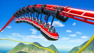 This Roller Coaster is just Unbelievable!! (Planet Coaster Mega Park)