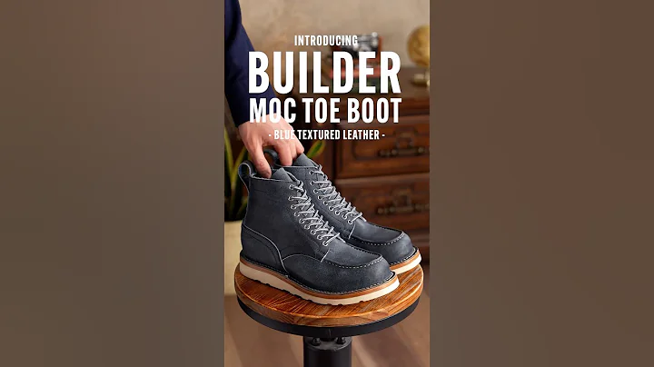 Our New Builder Moc Toe Boot! #thursdayboots #moctoe #mensboots