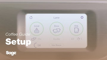 The Barista Touch™ | Programming your machine: An interface setup guide | Sage Appliances UK