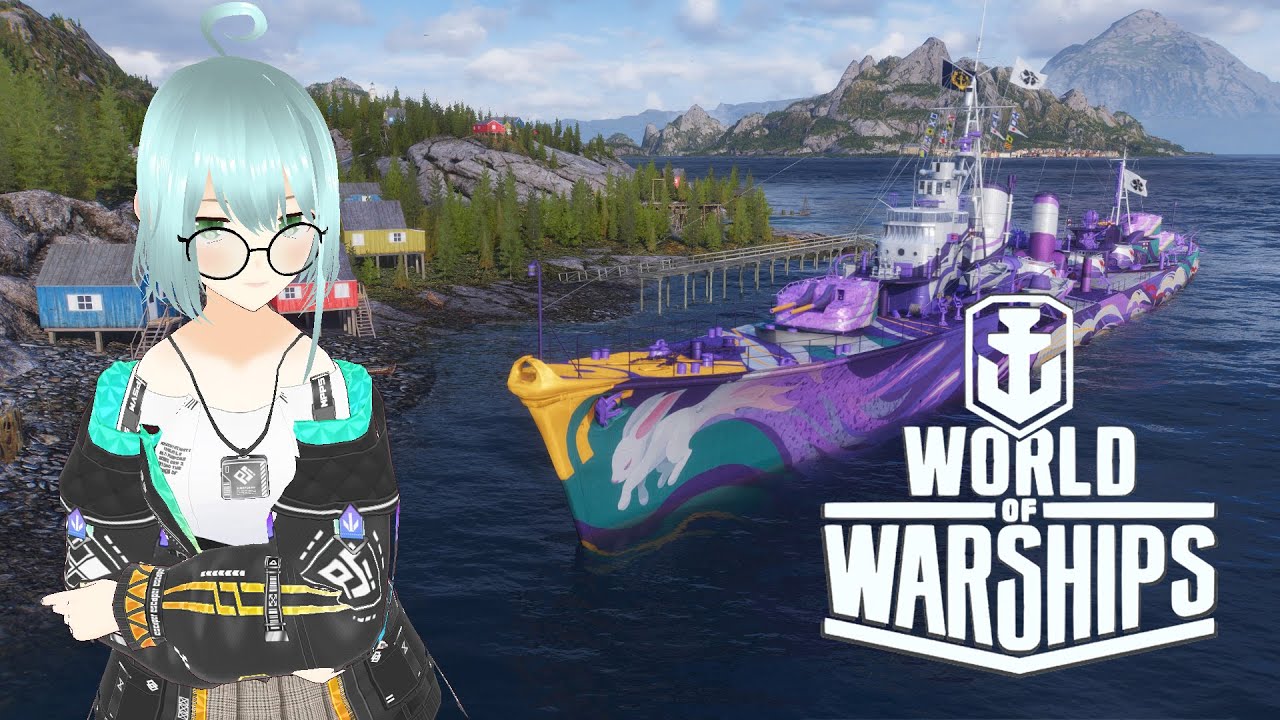 【WoWS】深夜に雑に弾を撃つ。　深夜雑弾