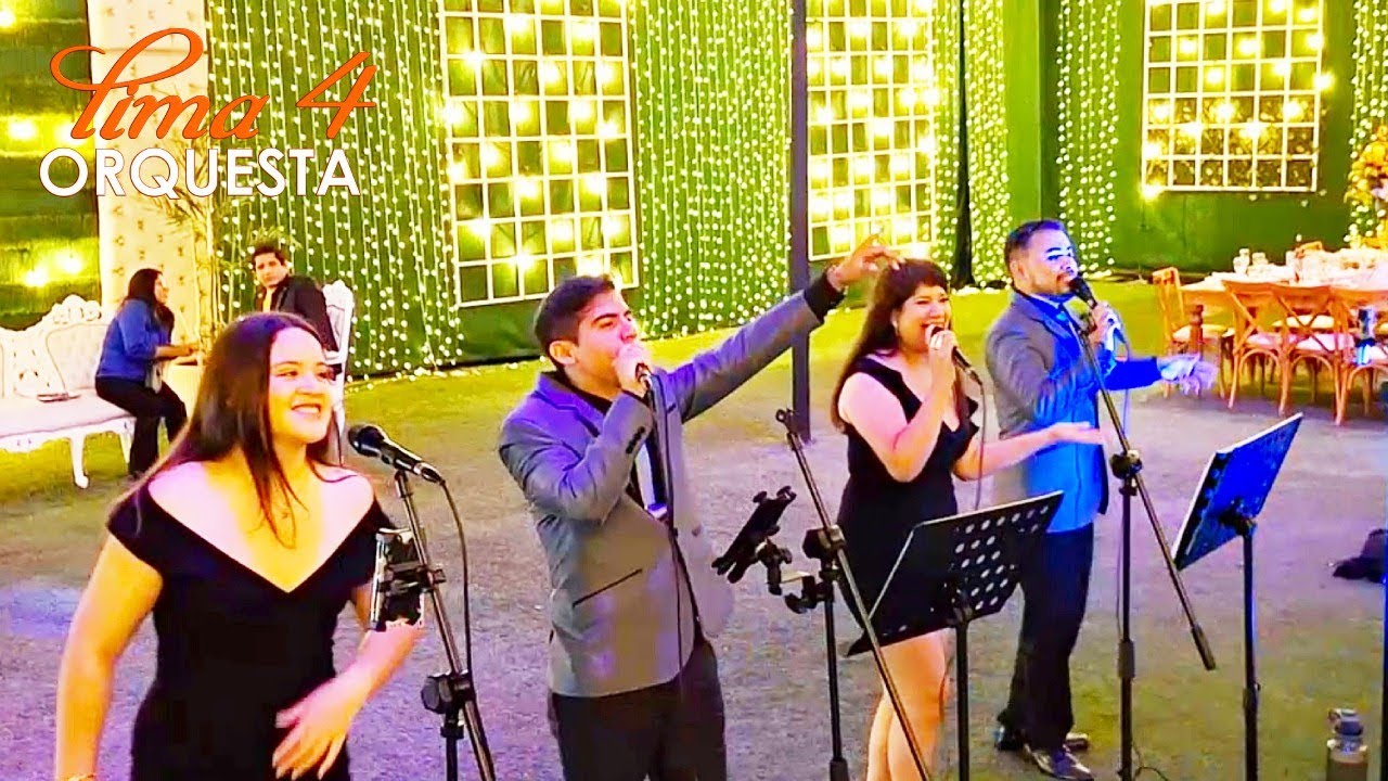 ORQUESTA LIMA 4 📞993195889 ORQUESTAS PARA MATRIMONIOS EN LIMA, EVENTOS-AÑO NUEVO -2024